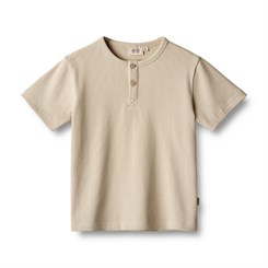 Wheat kortærmet T-shirt Lumi - Feather gray